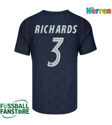 Vereinigte Staaten Chris Richards #3 Replik Auswärtstrikot WM 2026 Kurzarm